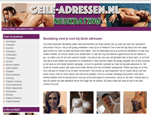Tablet Screenshot of geile-adressen.nl
